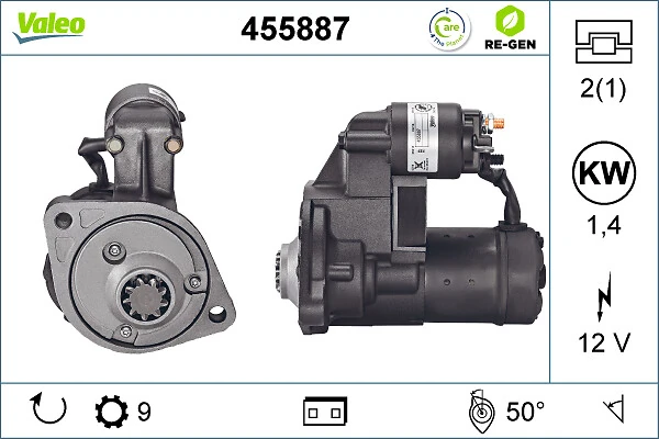 VALEO 455887 Starter