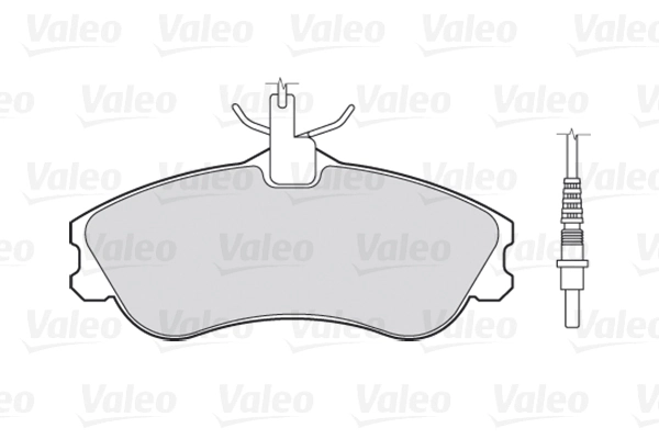 Brake Pad Set, disc brake FIRST 301326