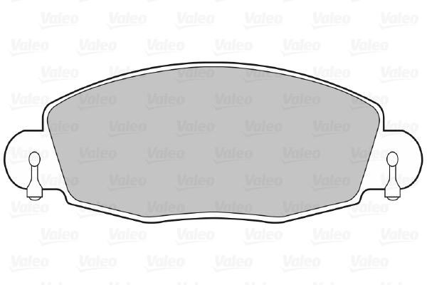 Brake Pad Set, disc brake 598432