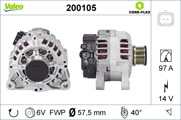 VALEO 200105 Alternator