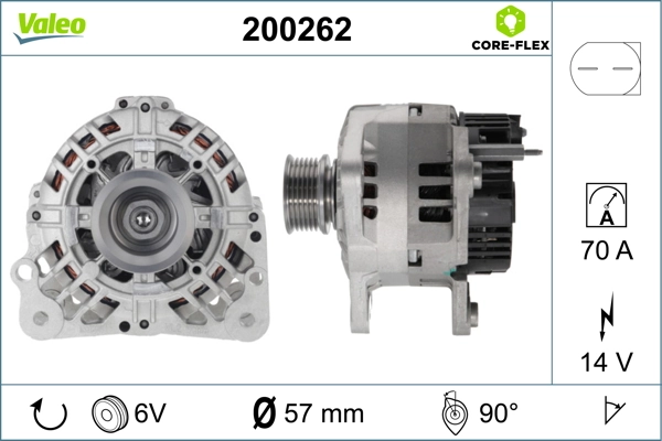 VALEO 200262 Alternator