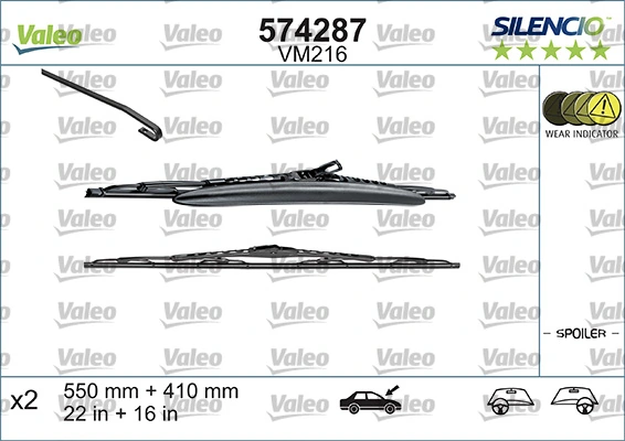 VALEO 574287 Wiper Blade