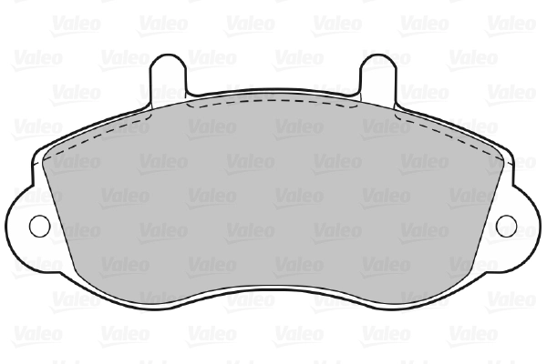 Brake Pad Set, disc brake 598490