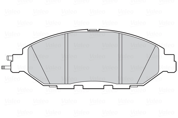 Brake Pad Set, disc brake FIRST 302321