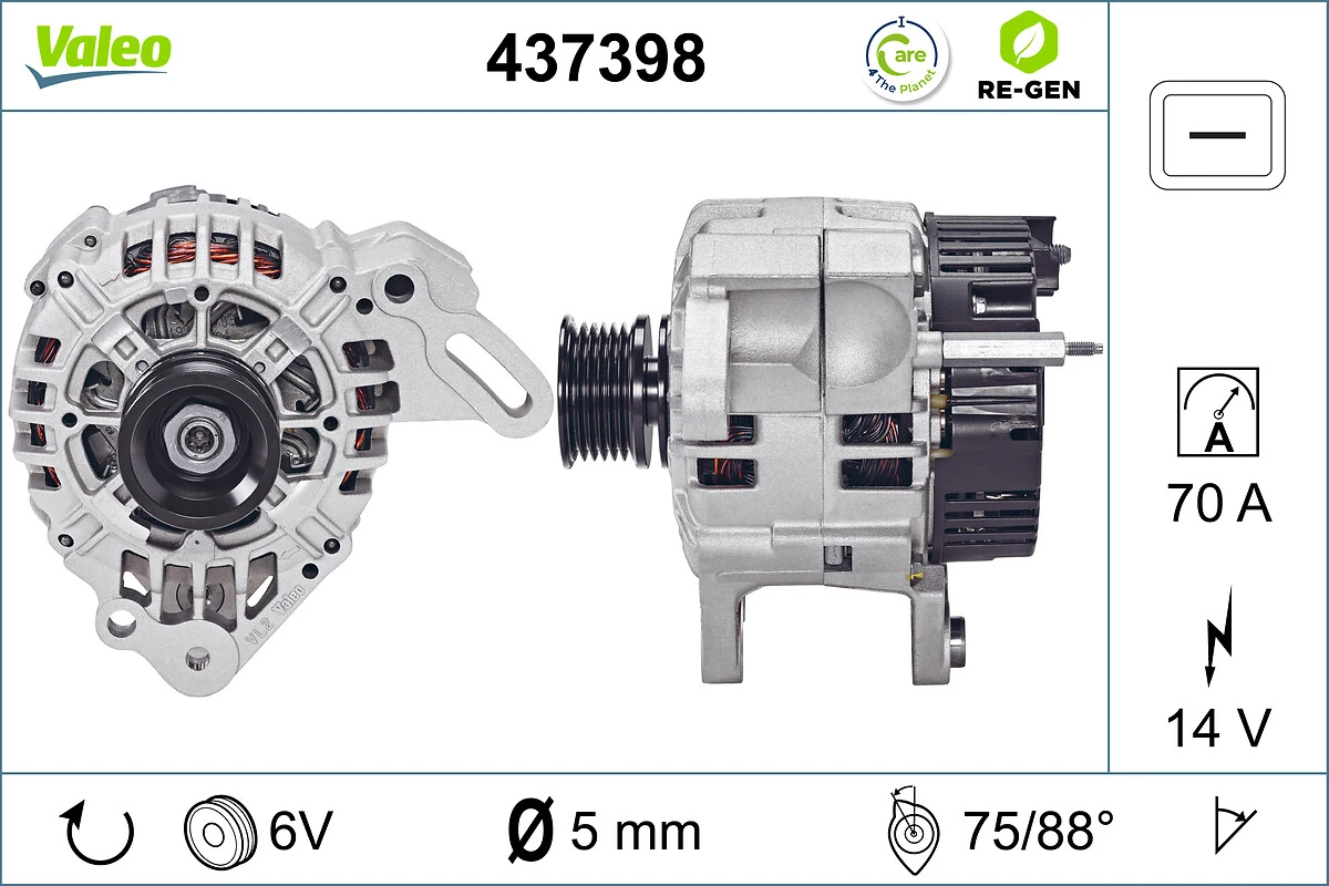 VALEO 437398 Alternator
