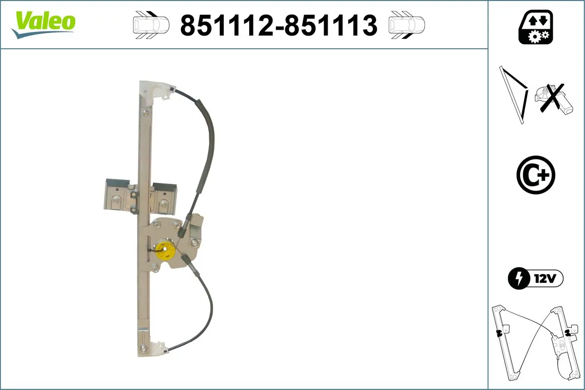 VALEO 851112 Window Regulator