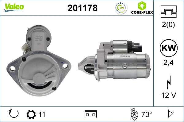 VALEO 201178 Starter