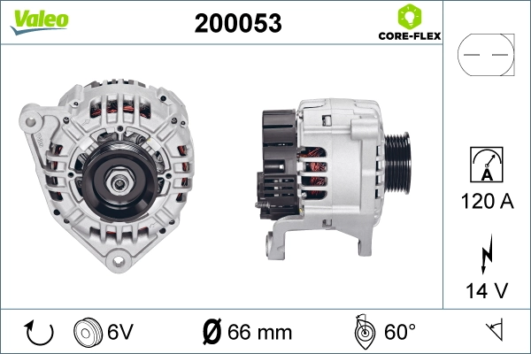 VALEO 200053 Alternator