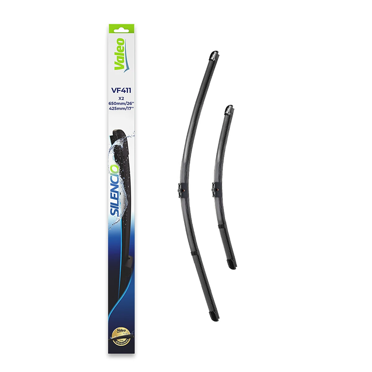 Wiper Blade SILENCIO FLAT BLADE SET 574324