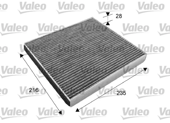 Filter, cabin air VALEO PROTECT 715641