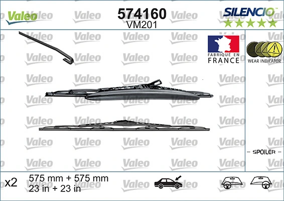 VALEO 574160 Wiper Blade