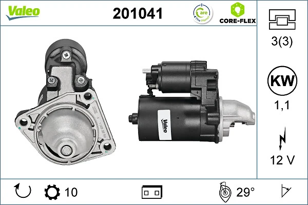 VALEO 201041 Starter