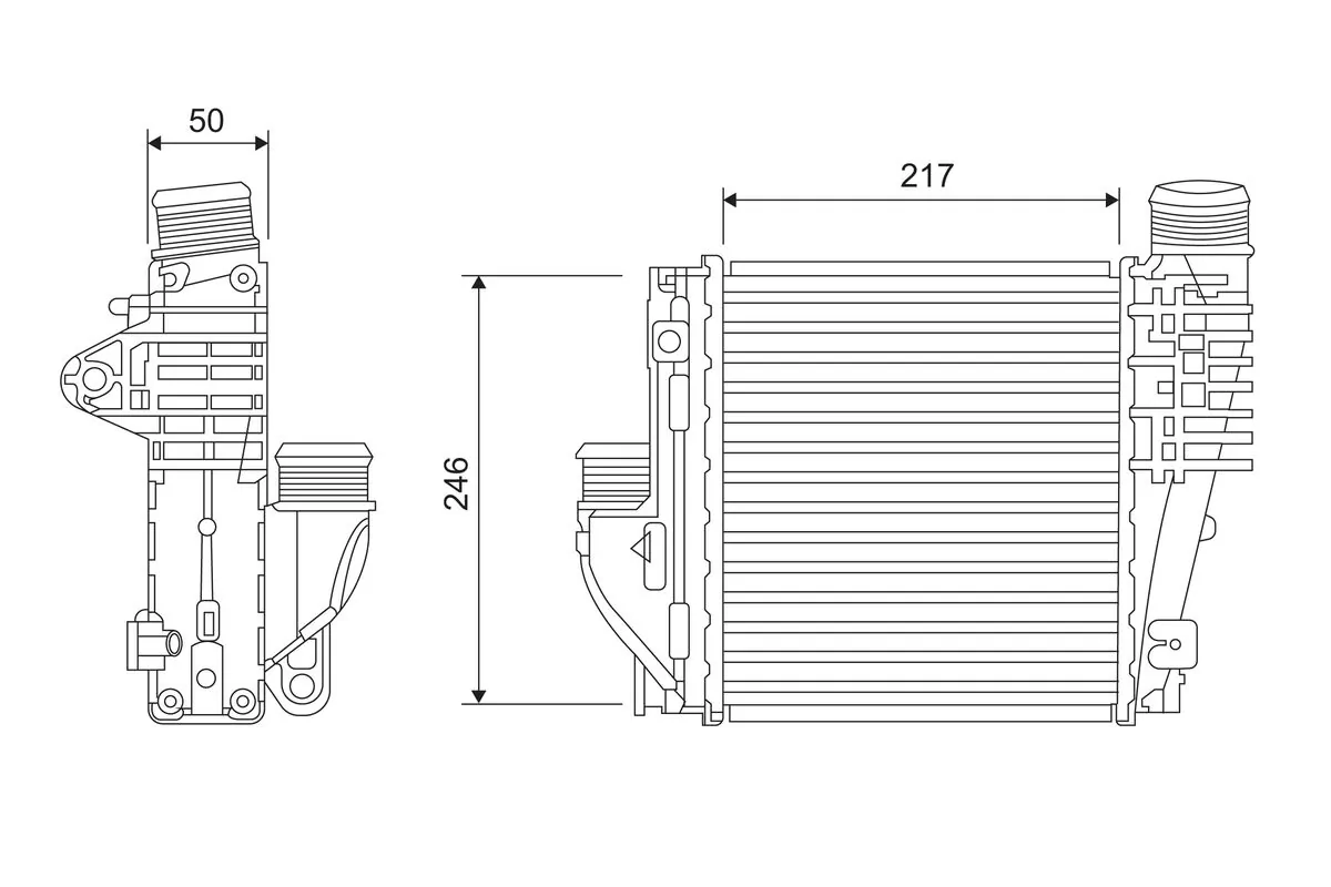 Charge Air Cooler 818290