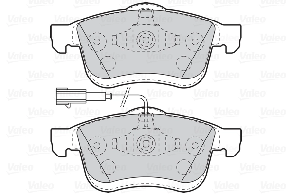 Brake Pad Set, disc brake FIRST 302109