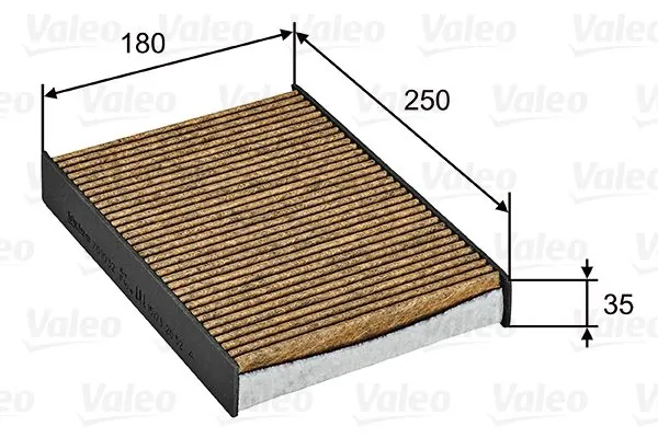 Filter, cabin air VALEO PROTECT MAX 701032