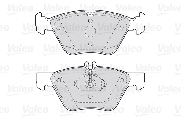 Brake Pad Set, disc brake FIRST 301636