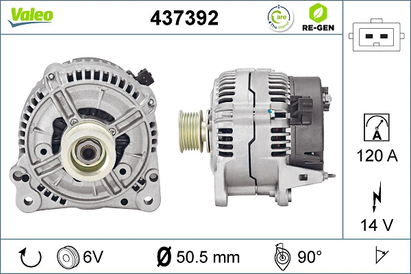 VALEO 437392 Alternator