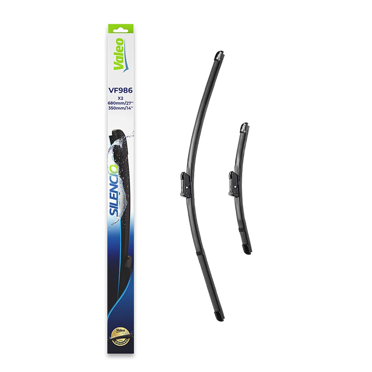 Wiper Blade SILENCIO FLAT BLADE SET 577986
