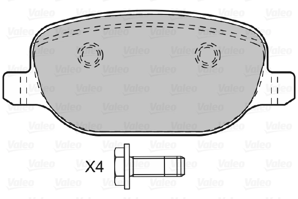 Brake Pad Set, disc brake 601029