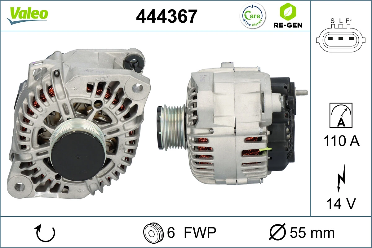 VALEO 444367 Alternator