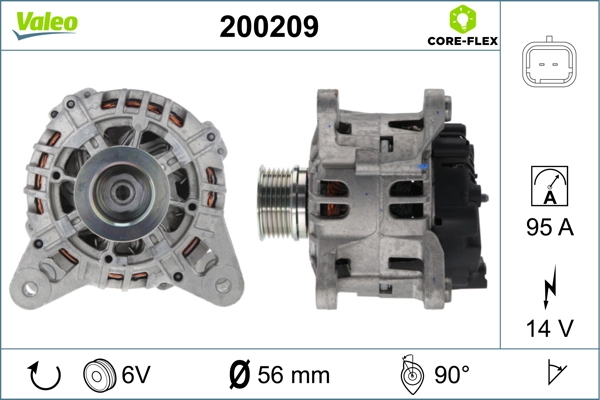 VALEO 200209 Alternator