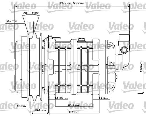 Compressor, air conditioning NEW ORIGINAL PART 815842