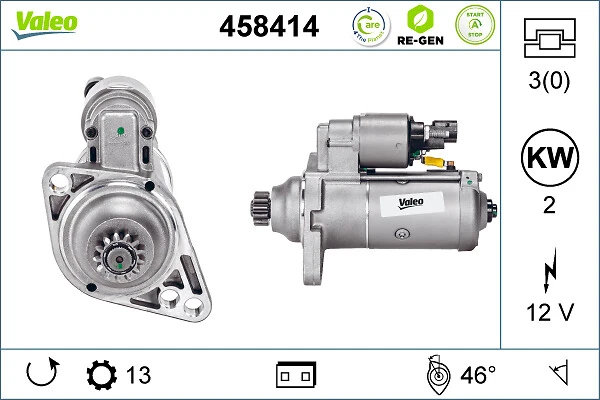 VALEO 458414 Starter