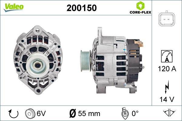 VALEO 200150 Alternator