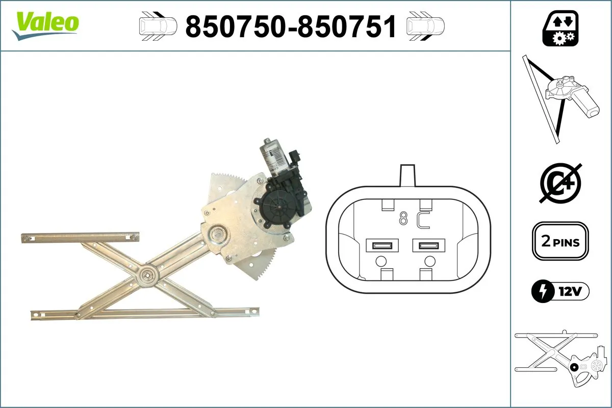 Window Regulator 850750