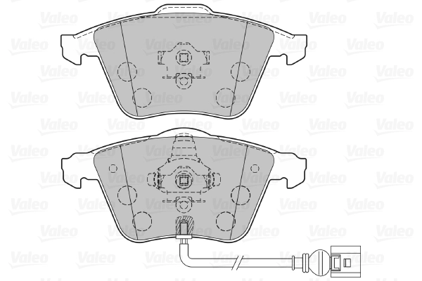 Brake Pad Set, disc brake FIRST 301863