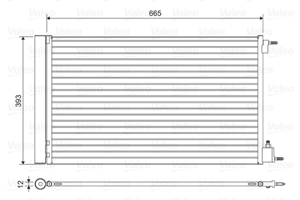 Condenser, air conditioning 814042