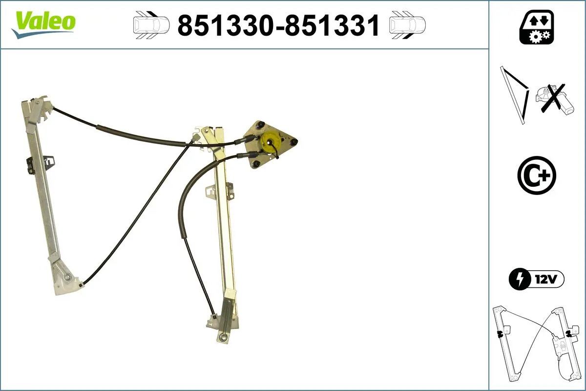 VALEO 851330 Window Regulator