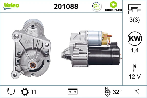 VALEO 201088 Starter