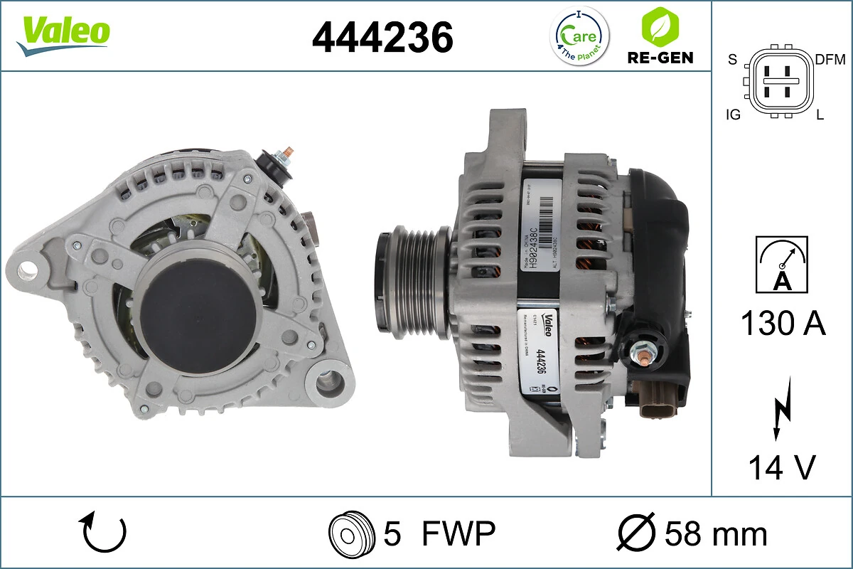 VALEO 444236 Alternator