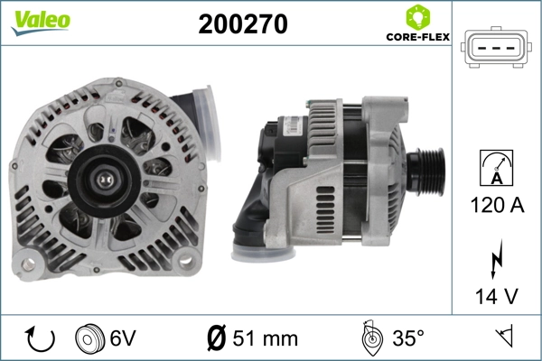 VALEO 200270 Alternator