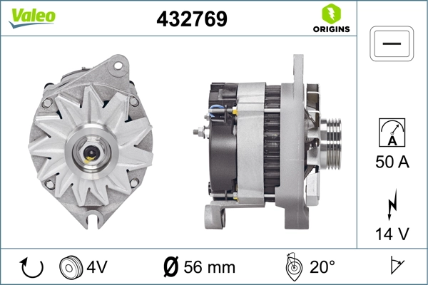 VALEO 432769 Alternator
