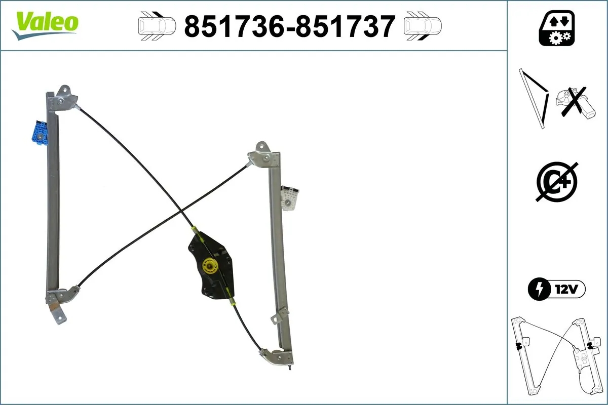 Window Regulator 851736