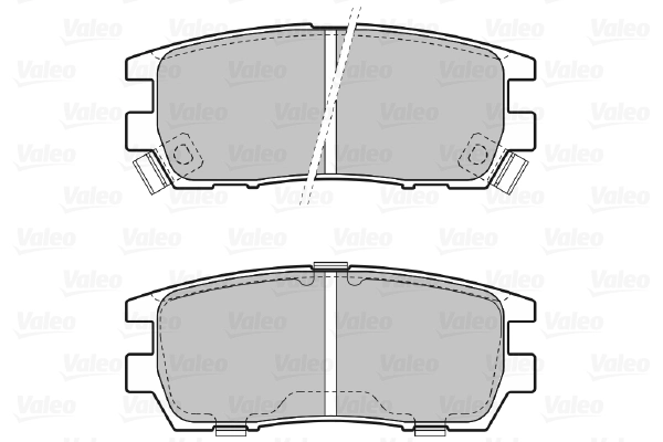 Brake Pad Set, disc brake 598519