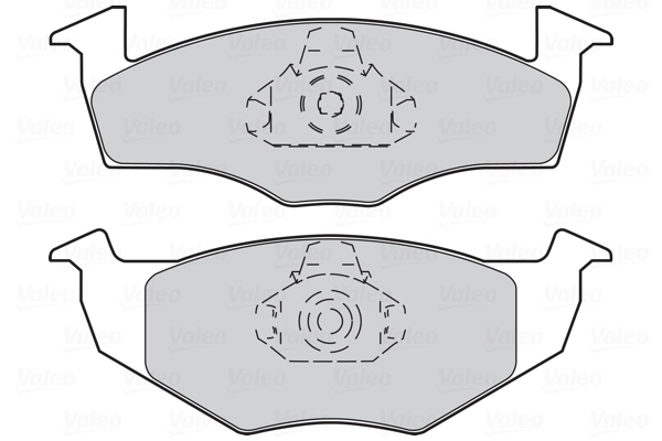 Brake Pad Set, disc brake FIRST 301403