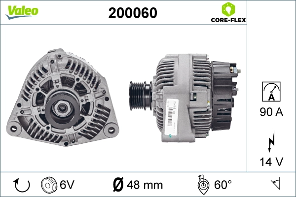 VALEO 200060 Alternator