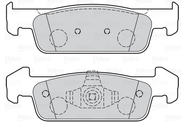 Brake Pad Set, disc brake FIRST 302162