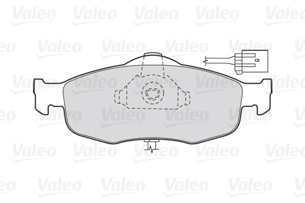 Brake Pad Set, disc brake FIRST 301033