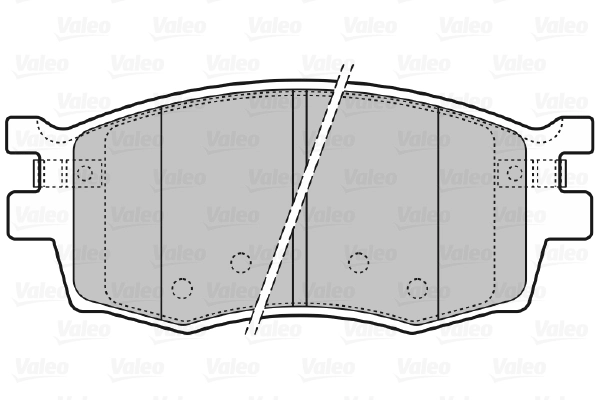 Brake Pad Set, disc brake 598868