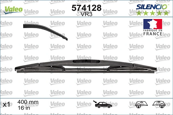 Wiper Blade SILENCIO REAR 574128