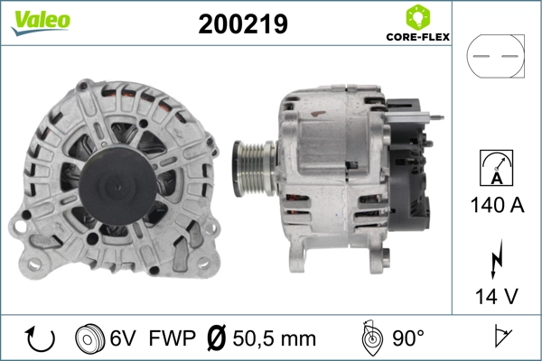 VALEO 200219 Alternator