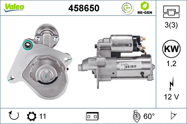 VALEO 458650 Starter