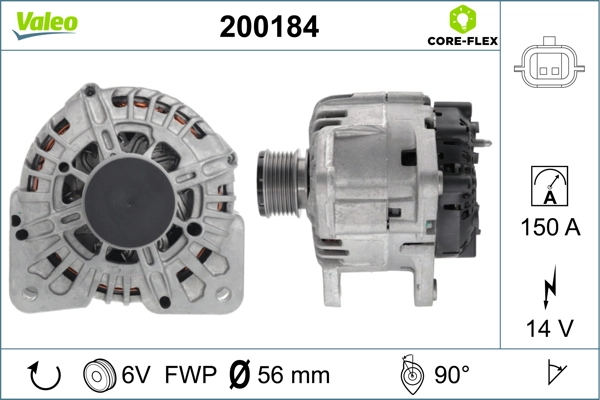 VALEO 200184 Alternator