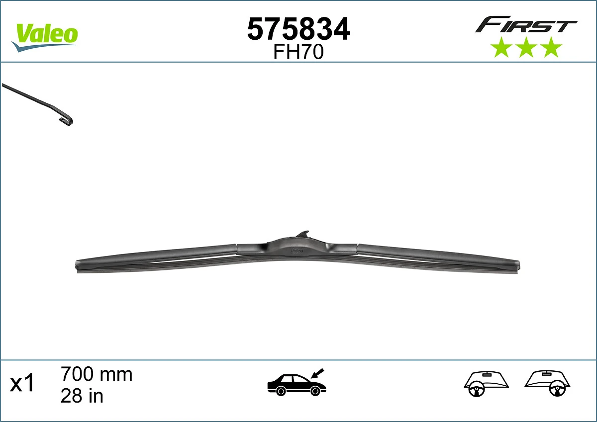 Wiper Blade FIRST HYBRID 575834