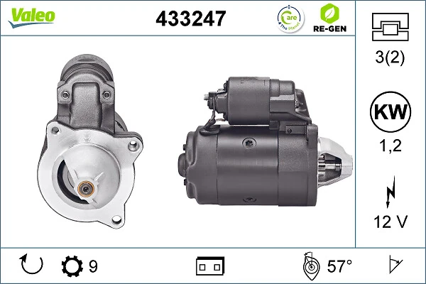 VALEO 433247 Starter