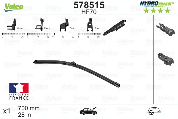 Wiper Blade HYDROCONNECT 578515